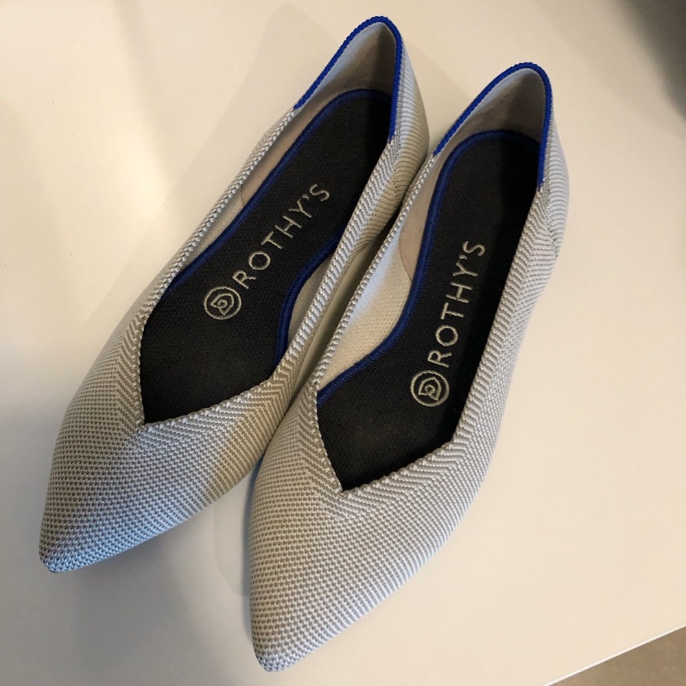 Rothy’s Flats Gray Point 6.5